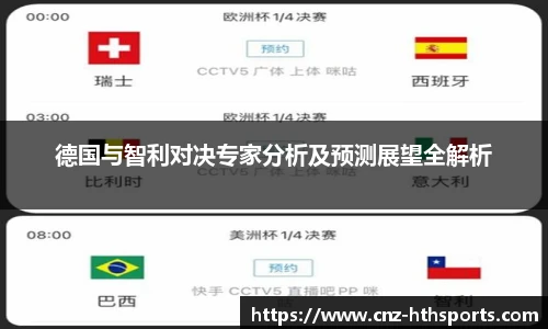 德国与智利对决专家分析及预测展望全解析